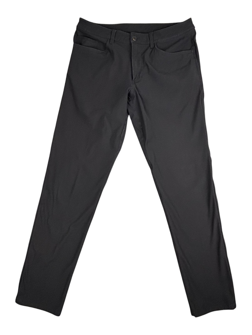 Lululemon Pants Mens 33 Black ABC Classic Fit Warpstreme Stretch Casual